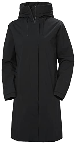 Helly Hansen Damen Victoria Spring Regenmantel, XL, Schwarz von Helly Hansen