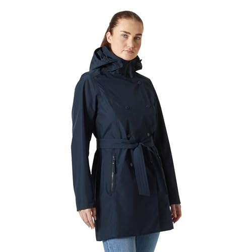 Helly Hansen Damen Wesley II Trenchcoat, XL, Marineblau Helly Hansen Damen Wesley II Trenchcoat, XL, Marineblau von Helly Hansen