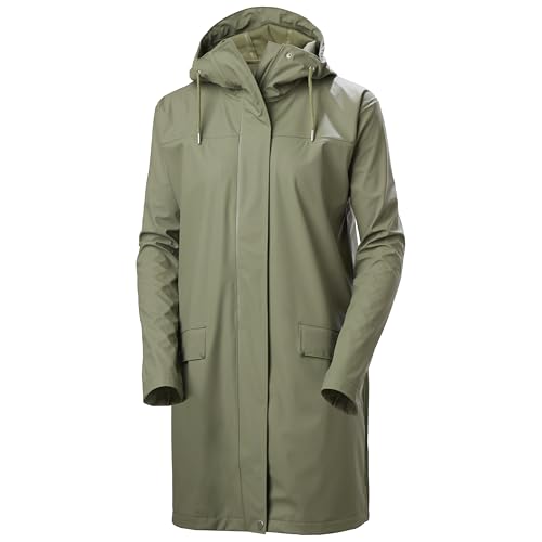 Helly Hansen Women's W Moss Rain Coat Raincoat, Grün, M Helly Hansen Women's W Moss Rain Coat Raincoat, Grün, M von Helly Hansen