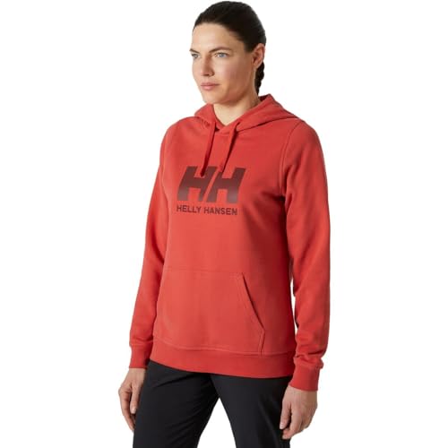 Damen Helly Hansen W HH Logo Hoodie, Rot, S von Helly Hansen