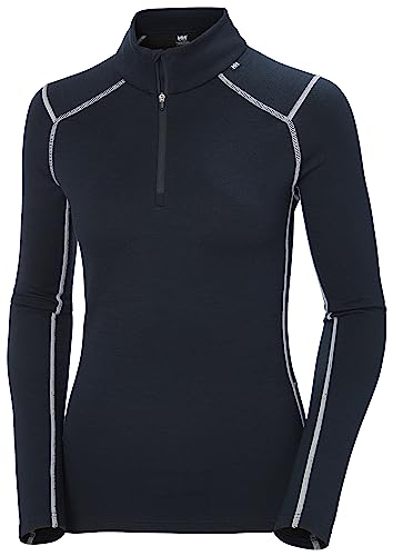 Damen Helly Hansen W Lifa Merino Midw 1/2 Zip, Marineblau, M von Helly Hansen