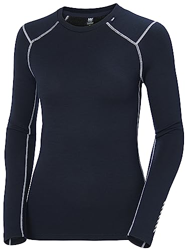 Helly Hansen Damen W Lifa Merino Midweight Crew, Marineblau, XS Helly Hansen Damen W Lifa Merino Midweight Crew, Marineblau, XS von Helly Hansen