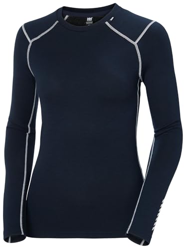 Helly Hansen Damen W Lifa Merino Midweight Crew, Marineblau, XS Helly Hansen Damen W Lifa Merino Midweight Crew, Marineblau, XS von Helly Hansen