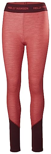 Damen Helly Hansen W Lifa Merino Midweight Pant, Rot, XS von Helly Hansen