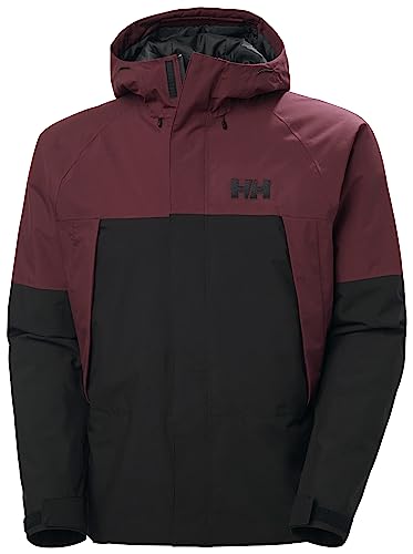 Herren Helly Hansen Banff Insulated Shell Jacket, Hickory, L von Helly Hansen