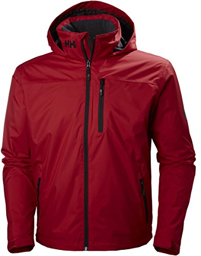 Herren Helly Hansen Crew Hooded Midlayer Jacket, Rot, 2XL Herren Helly Hansen Crew Hooded Midlayer Jacket, Rot, 2XL von Helly Hansen