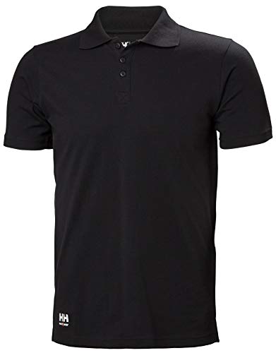 W Manchester Polo Color: 990 Black Talla: L W Manchester Polo Color: 990 Black Talla: L von Helly Hansen