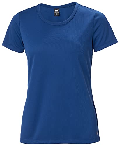 Helly Hansen Damen W Verglas Shade T-Shirt, 606 DEEP Fjord, X L Helly Hansen Damen W Verglas Shade T-Shirt, 606 DEEP Fjord, X L von Helly Hansen