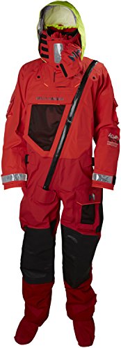 Hellyhansen Herren Aegir Ocean Dry Anzug, Alert Red, XS von Hellyhansen