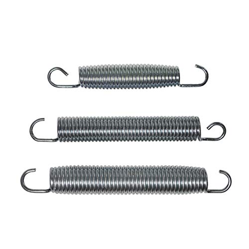 Helo Trampolinfeder mit 165 mm Länge, Spiralfedern aus rostfreiem Edelstahl, Sprungfedern für Trampoline verschiedener Hersteller und Durchmesser Helo Trampolinfeder mit 165 mm Länge, Spiralfedern aus rostfreiem Edelstahl, Sprungfedern für Trampoline verschiedener Hersteller und Durchmesser von Helo