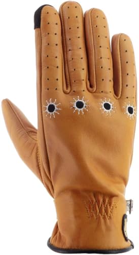 Helstons Shine Sommer Damen Motorrad Handschuhe, Sand, 6 von Helstons