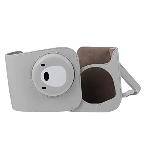 Hemobllo 1Stk Kamera Aufbewahrungstasche Kameraschutz sofortig Tasche für Sofortbildkameras umhängebeutel schulterbeutel Camera Bag gehäuse Kameratasche für Mini 11 Hülle für Mini 9 Pu Grey von Hemobllo