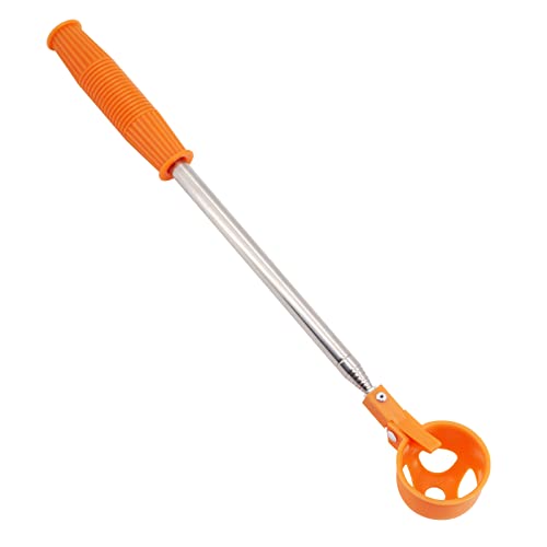 Hensych 8 Abschnitte Teleskopisch Golfball Retriever Golfball Pick Up Tool Golfballfänger Kugelpicker Ball Pick Up Greifer Extandable Golf Training Aids Golf Zubehör Outdoor von Hensych