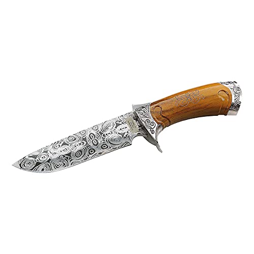 Herbertz Messer Gürtelmesser Damastätzung Gesamtlänge: 25.0cm, grau, M Herbertz Messer Gürtelmesser Damastätzung Gesamtlänge: 25.0cm, grau, M von Herbertz