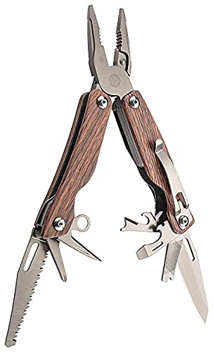 Herbertz Unisex Erwachsene Multitool, Braun, 16cm Herbertz Unisex Erwachsene Multitool, Braun, 16cm von Herbertz
