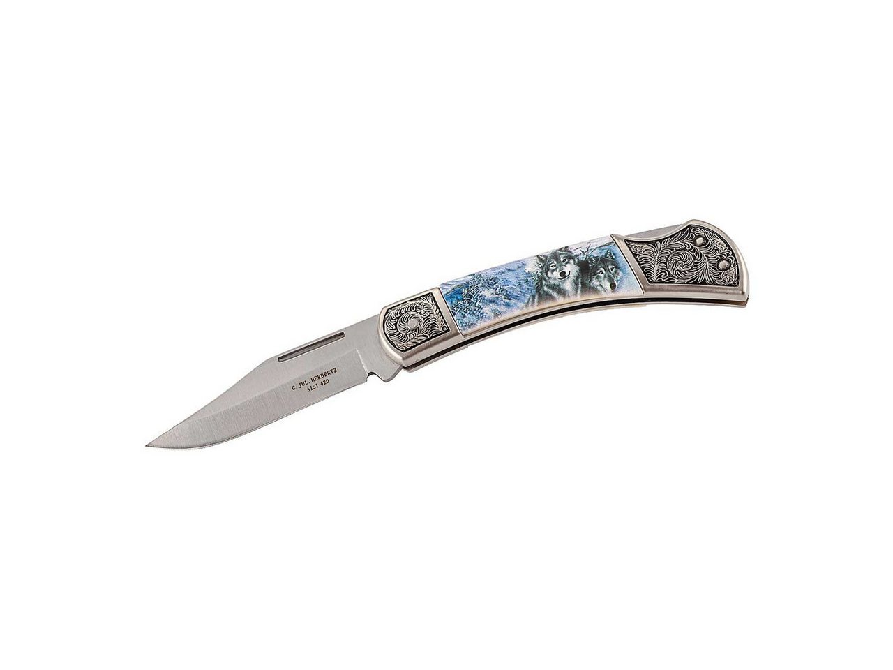 Herbertz Taschenmesser Herbertz Taschenmesser Motiv Wolf Herbertz Taschenmesser Herbertz Taschenmesser Motiv Wolf von Herbertz