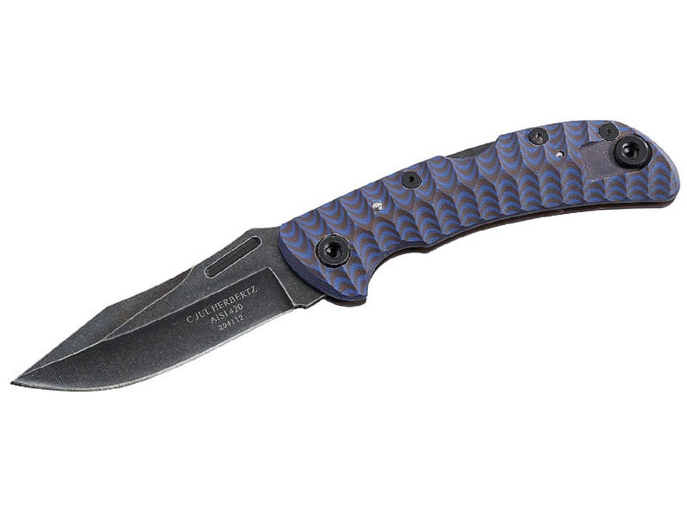 Herbertz Taschenmesser Herbertz Taschenmesser stone-washed 8,5 cm Klinge 204112 Herbertz Taschenmesser Herbertz Taschenmesser stone-washed 8,5 cm Klinge 204112 von Herbertz