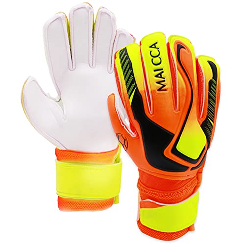 Herbst Torwarthandschuhe Für Erwach, Haltbare Fußball Spielerhandschuhe Torwarthandschuhe Herren Fingersave Catch and Keep Torwarthandschuhe für FußBall Campus Spiel Torwarthandschuhe Größe 9 (Orange) Herbst Torwarthandschuhe Für Erwach, Haltbare Fußball Spielerhandschuhe Torwarthandschuhe Herren Fingersave Catch and Keep Torwarthandschuhe für FußBall Campus Spiel Torwarthandschuhe Größe 9 (Orange) von Herbst