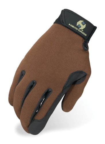 Heritage Performance Handschuhe, Größe 10, Braun von Heritage Performance Gloves