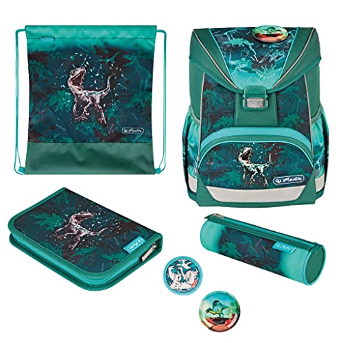 Herlitz Schulranzen UltraLight Plus Green Rex, 16 l Herlitz Schulranzen UltraLight Plus Green Rex, 16 l von Herlitz
