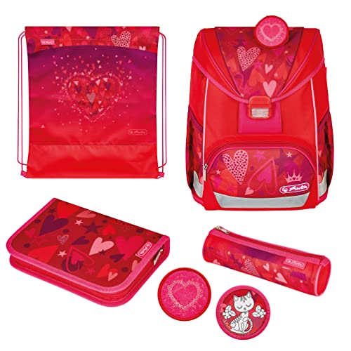 herlitz 50037704 Schulranzen UltraLight Plus, Sweet Hearts, 1 Stück herlitz 50037704 Schulranzen UltraLight Plus, Sweet Hearts, 1 Stück von Herlitz