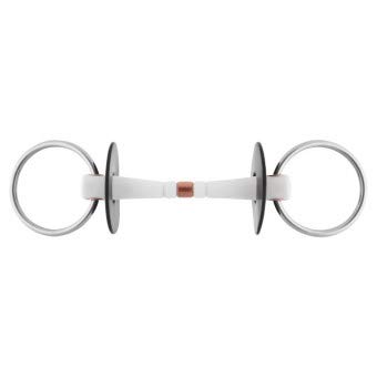 NATHE Arbeitsgebiss 20 mm biegsam, mit Kupfermittelstück NATHE Arbeitsgebiss 20 mm biegsam, mit Kupfermittelstück von Herm Sprenger