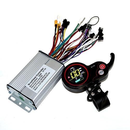 Hermosiey GT-100 LCD Display Instrument Dashboard Controller Cable Kit 36V 500W Controller Elektroroller-Zubehörteile von Hermosiey