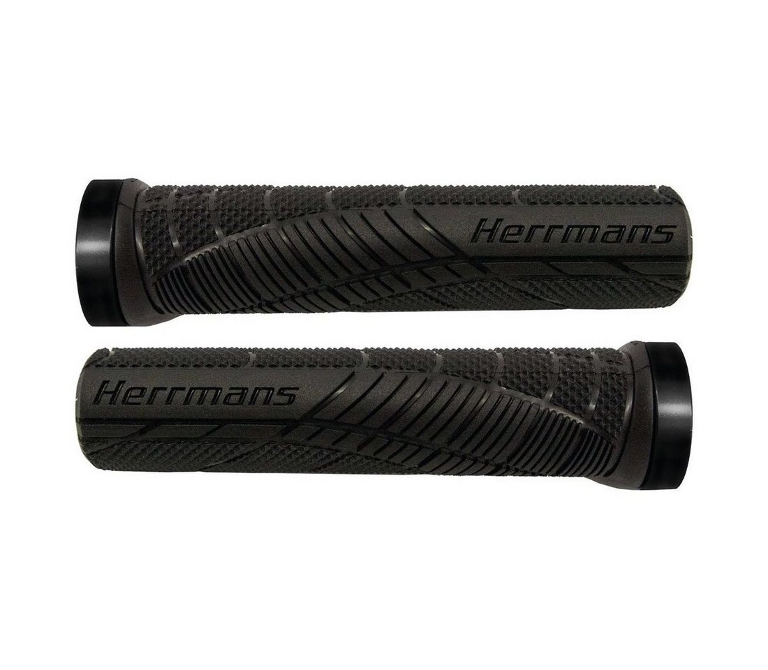 Herrmanns Fahrradlenkergriff Lenkergriffe "Shark Lock", 130 mm, Ø 22 mm von Herrmanns