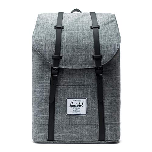 Herschel Supply Co.Herschel Retreat Classics Rucksack Unisex, Raven Crosshatch/Black/Black Rubber, Einheitsgröße Herschel Supply Co.Herschel Retreat Classics Rucksack Unisex, Raven Crosshatch/Black/Black Rubber, Einheitsgröße von Herschel