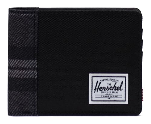 Herschel 10363-05679 Roy RFID Schwarz/Grayscale Plaid Unisex - Erwachsene Einheitsgröße, Black/Grayscale Plaid, Geldbörse Herschel 10363-05679 Roy RFID Schwarz/Grayscale Plaid Unisex - Erwachsene Einheitsgröße, Black/Grayscale Plaid, Geldbörse von Herschel