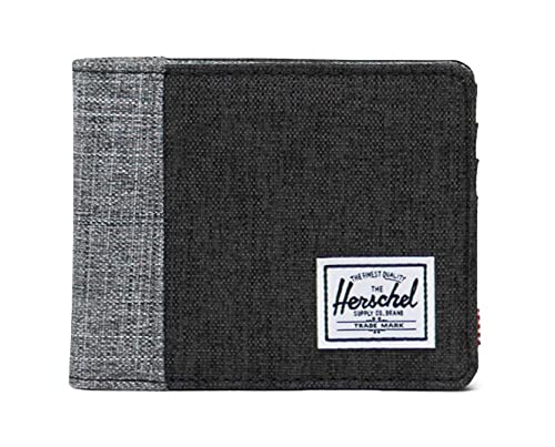 Herschel Roy RFID, Black Crosshatch/Black/Raven Crosshatch, Einheitsgröße, Roy RFID von Herschel