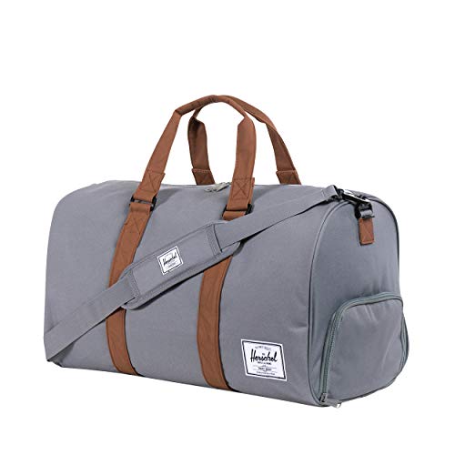 Herschel Sporttasche Novel Duffel, grau/braun, 55 x 30 x 27 cm, 10026-00061 Herschel Sporttasche Novel Duffel, grau/braun, 55 x 30 x 27 cm, 10026-00061 von Herschel