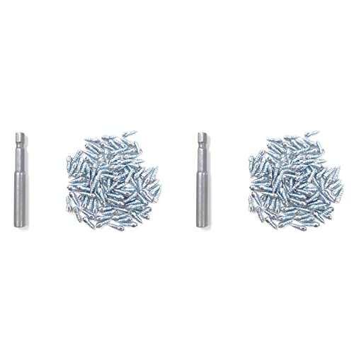 Herxermeny 200 Stück Spikes für Reifen Universal Roller Rad Reifen Schnee Spikes Studs Reifen Anti-Rutsch Schraube Stud Trim 4X9mm von Herxermeny