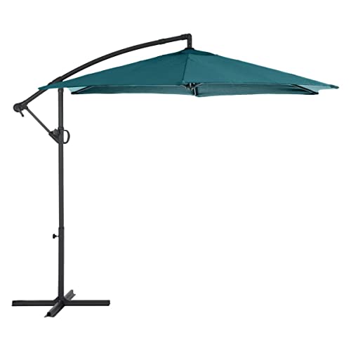 JJA Sonnenschirm Janeiro, rund, 3 m, Blau JJA Sonnenschirm Janeiro, rund, 3 m, Blau von Hespéride