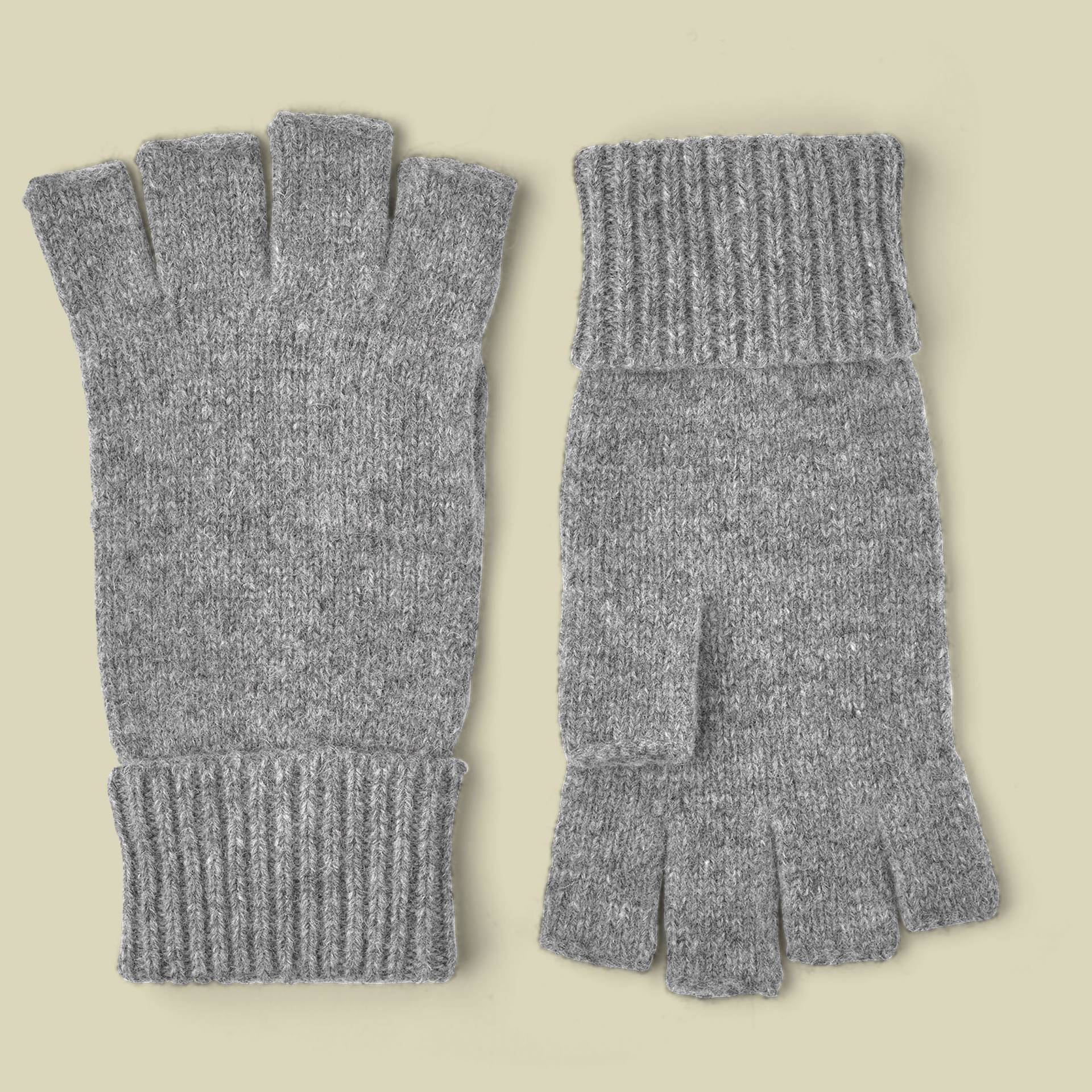 Basic Wool Half Finger Größe 8 Farbe grey Basic Wool Half Finger Größe 8 Farbe grey von Hestra