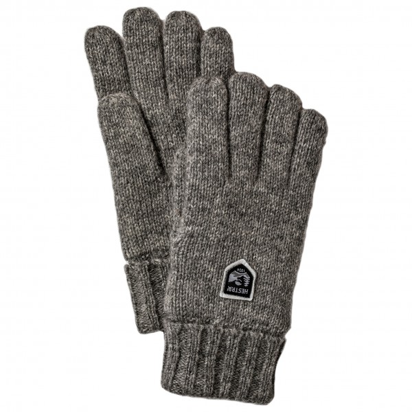 Hestra - Basic Wool Glove - Handschuhe Gr 9 grau von Hestra