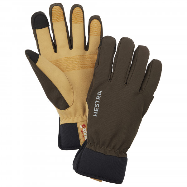 Hestra - CZone Contact Glove 5 Finger - Handschuhe Gr 6 braun von Hestra