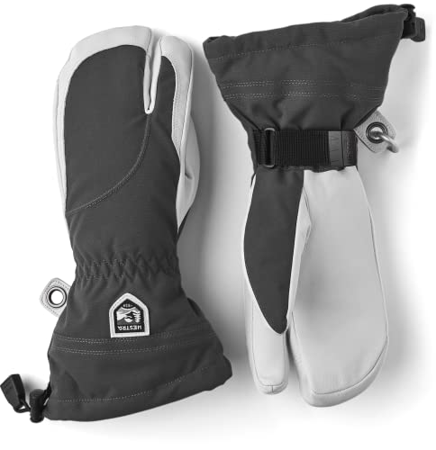 Hestra Heli Ski Damen-Handschuh – Klassischer 3-Finger-Leder-Schneehandschuh zum Skifahren, Snowboarden und Bergsteigen (Damenpassform) Hestra Heli Ski Damen-Handschuh – Klassischer 3-Finger-Leder-Schneehandschuh zum Skifahren, Snowboarden und Bergsteigen (Damenpassform) von Hestra