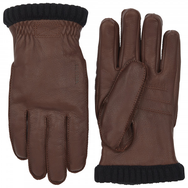 Hestra - Deerskin Primaloft Rib - Handschuhe Gr 7 braun;grau von Hestra