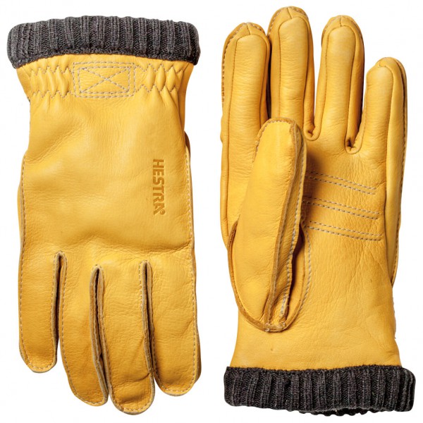 Hestra - Deerskin Primaloft Rib - Handschuhe Gr 10 gelb von Hestra