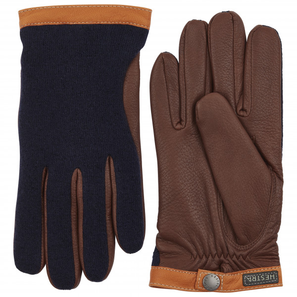 Hestra - Deerskin Wool Tricot - Handschuhe Gr 7 braun von Hestra