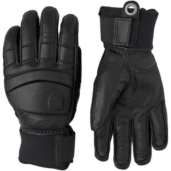 Hestra Fall Line Leather Gloves Herren Skihandschuhe (Schwarz 8 D) Skihandschuhe von Hestra