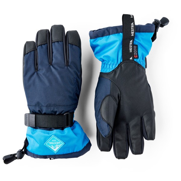 Hestra - Gauntlet Czone Junior 5 Finger - Handschuhe Gr 7 blau von Hestra