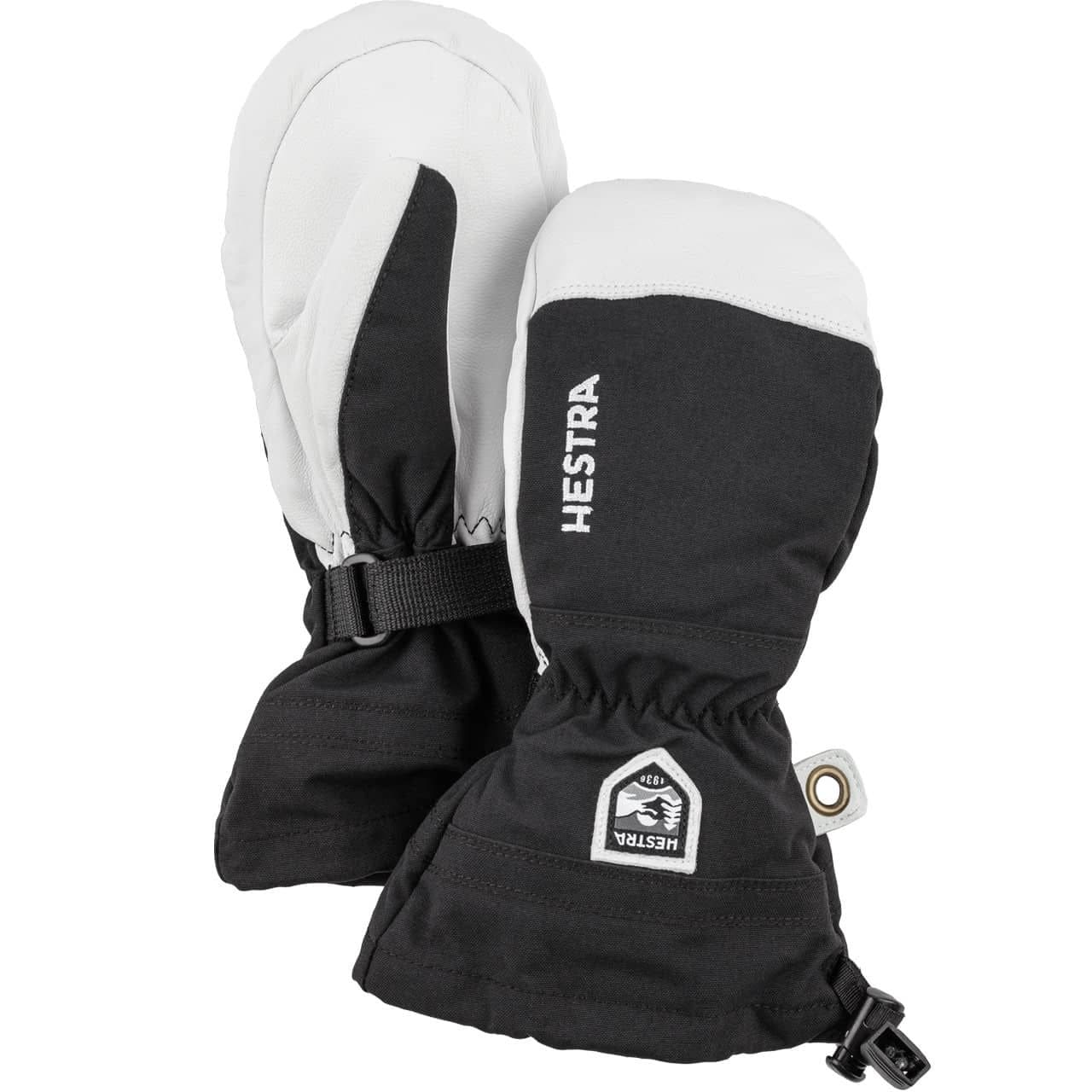 Hestra Junior Fäustling ARMY LEATHER HELI schwarz Hestra Junior Fäustling ARMY LEATHER HELI schwarz von Hestra