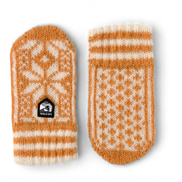 Hestra - Kid's Nordic Mitt - Handschuhe Gr 1 orange/beige von Hestra