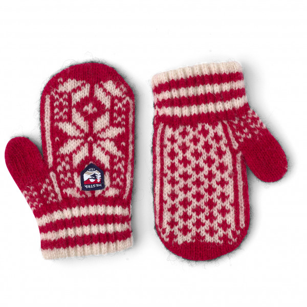 Hestra - Kid's Nordic Mitt - Handschuhe Gr 3 rot von Hestra