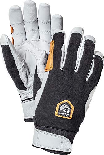 Hestra Outdoor-Arbeitshandschuhe Ergo Grip Reithandschuhe für kaltes Wetter, Schwarz/gebrochenes Weiß, 10 Hestra Outdoor-Arbeitshandschuhe Ergo Grip Reithandschuhe für kaltes Wetter, Schwarz/gebrochenes Weiß, 10 von Hestra