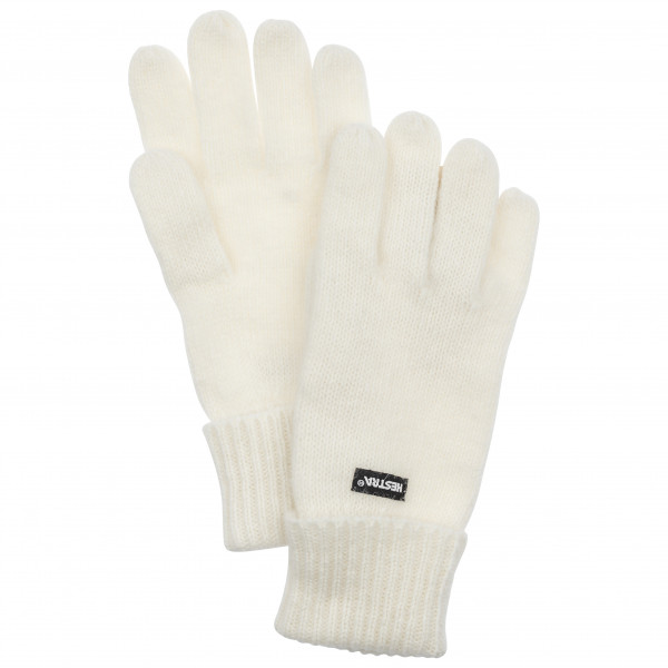 Hestra - Pancho 5 Finger - Handschuhe Gr 4 beige/weiß von Hestra