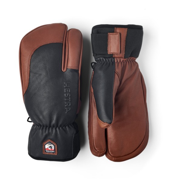 Hestra - Topo 3 Finger - Handschuhe Gr 10 braun von Hestra