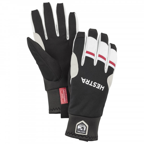 Hestra - Windstopper Race Tracker 5 Finger - Handschuhe Gr 9 schwarz von Hestra